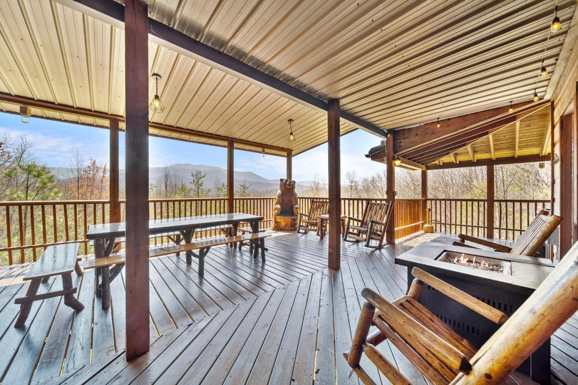 Stairway To Heaven Cabin By Staycating Gatlinburg Exteriör bild